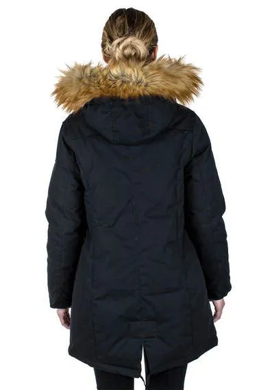 3 in 1 Down Maternity & Baby wearing Parka