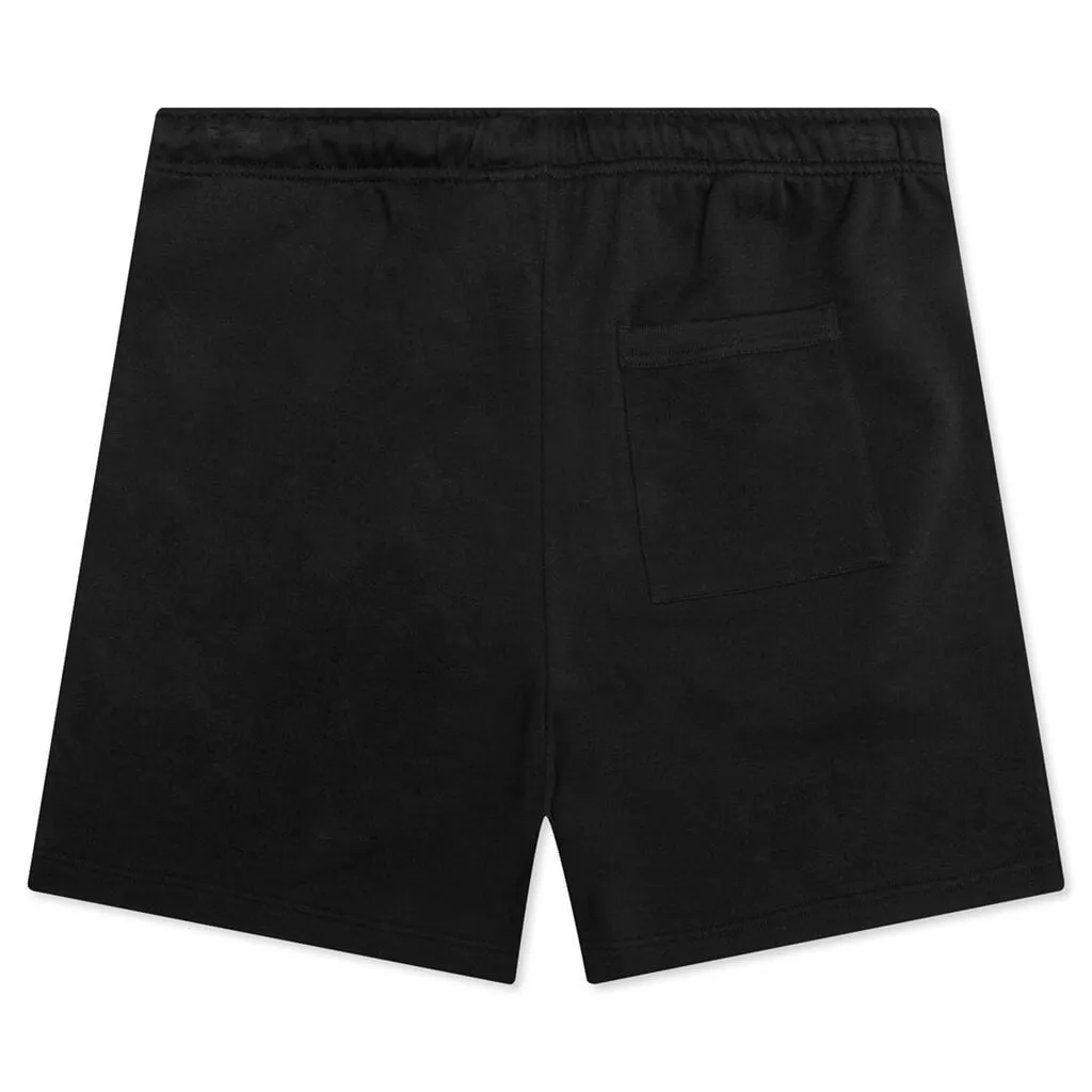 Acne Fleece Shorts - Black