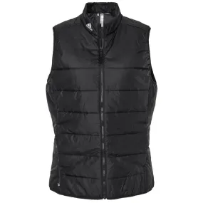 Adidas Women's Black Puffer Vest