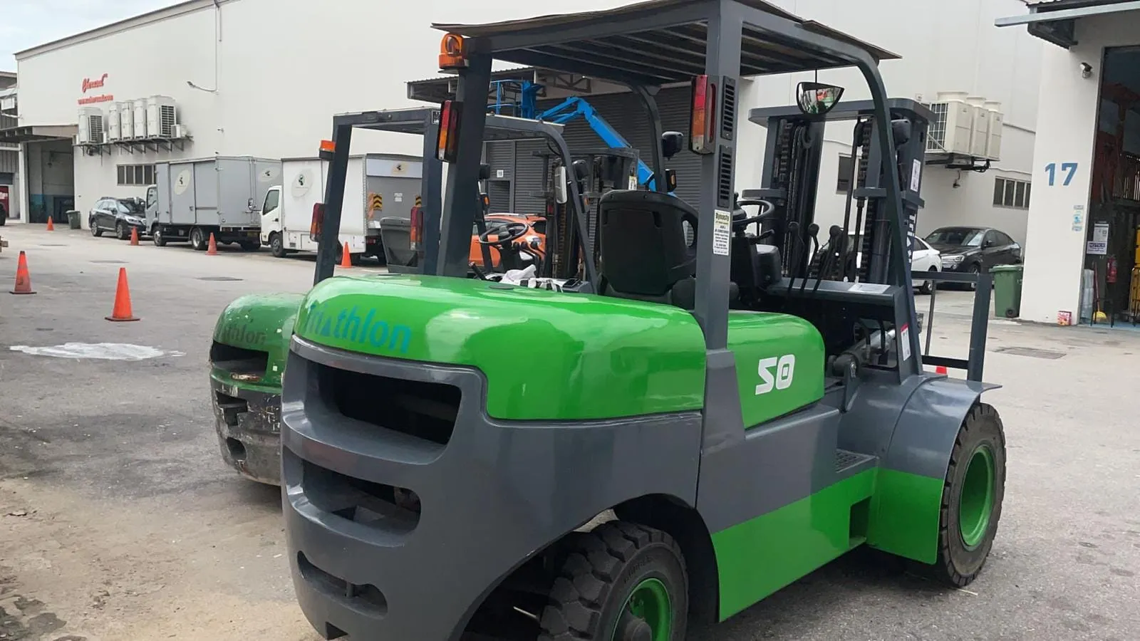 Aiko 3-Ton Diesel Forklift Truck | Model CPCD3.0T with 4.5M Lift Height - Optimal Performance