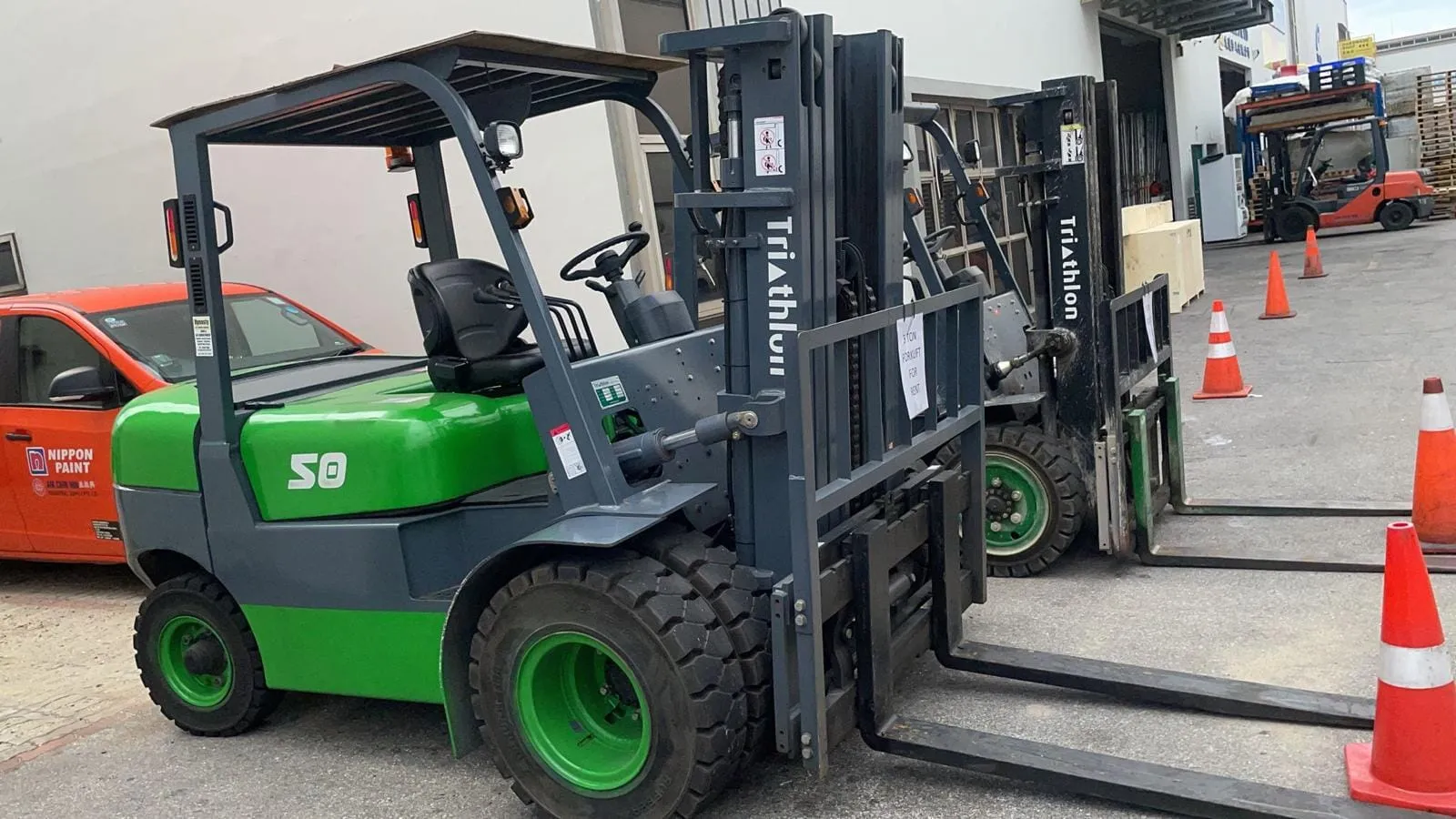 Aiko 3-Ton Diesel Forklift Truck | Model CPCD3.0T with 4.5M Lift Height - Optimal Performance