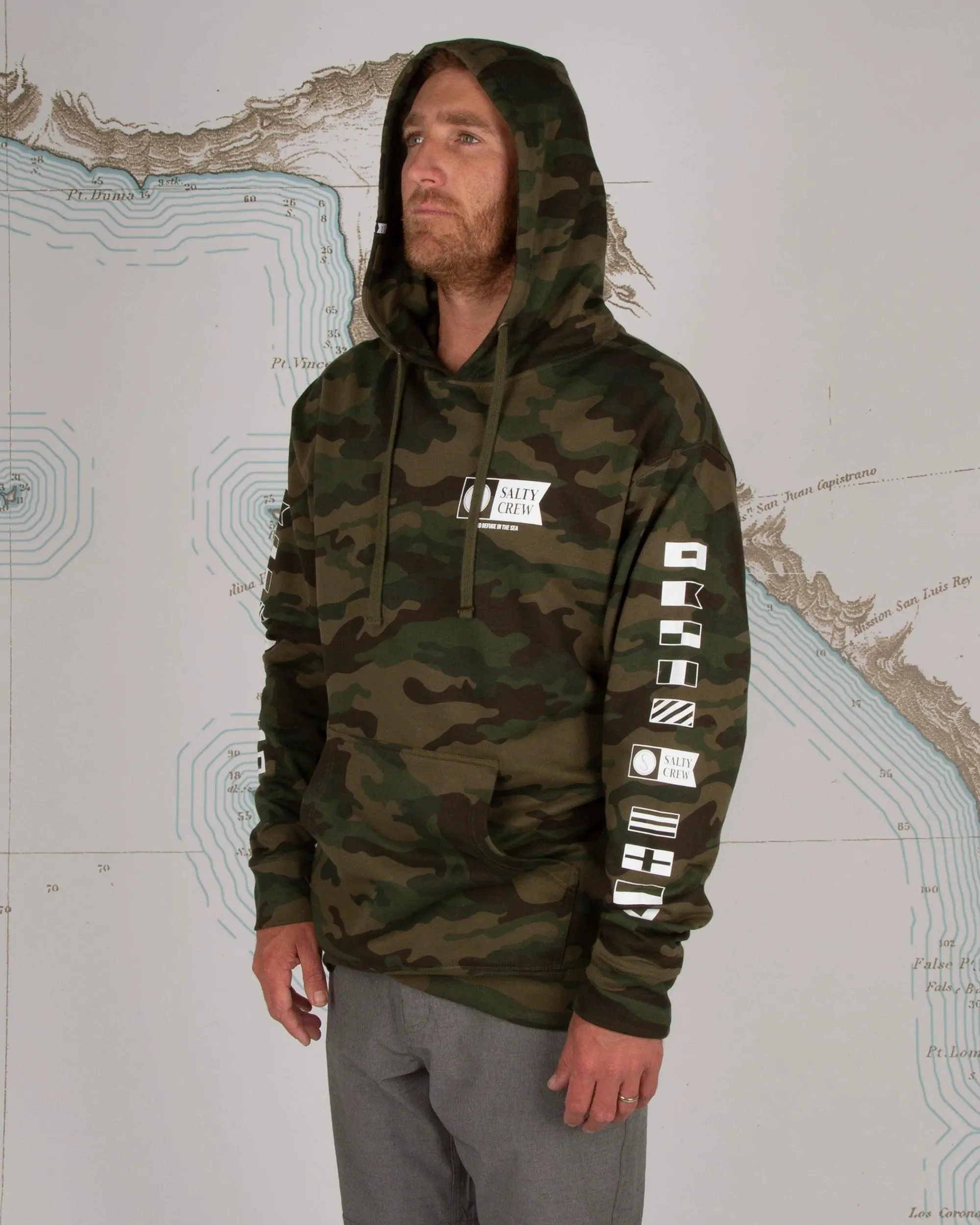 Alpha Camo Hood Fleece