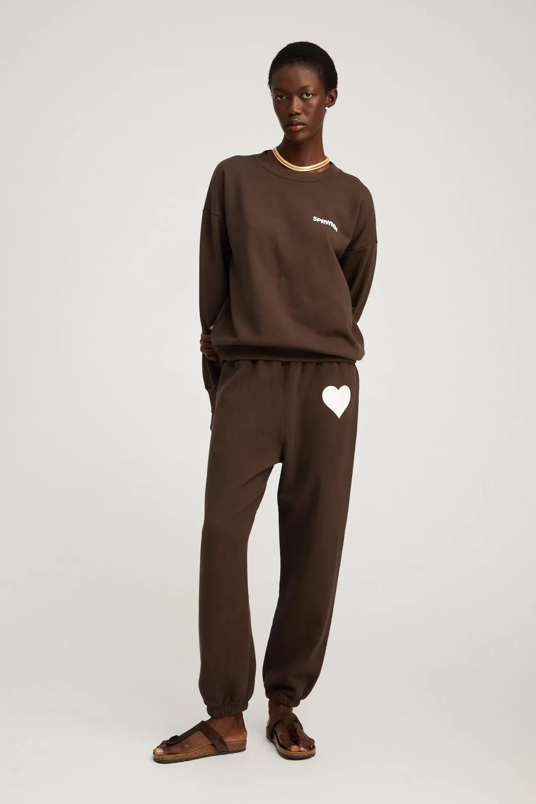 Americano Cotton Heart Sweatpants