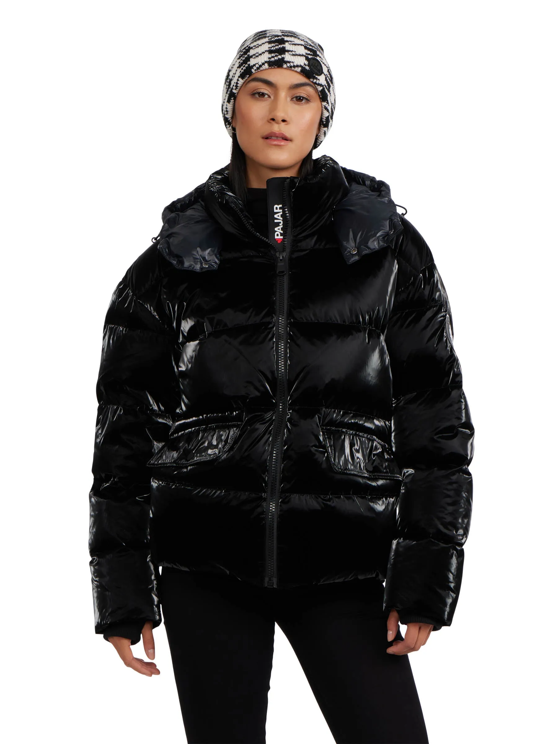 Ascella Women's Boxy Fit Short Puffer Jacket