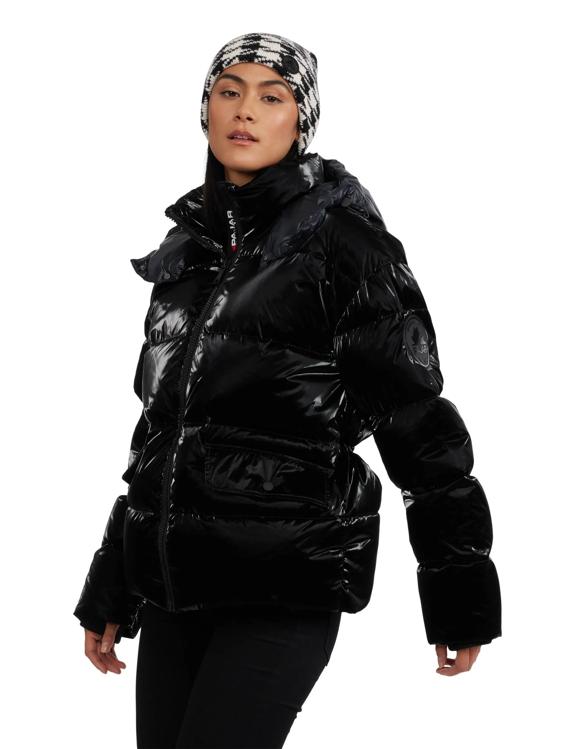 Ascella Women's Boxy Fit Short Puffer Jacket