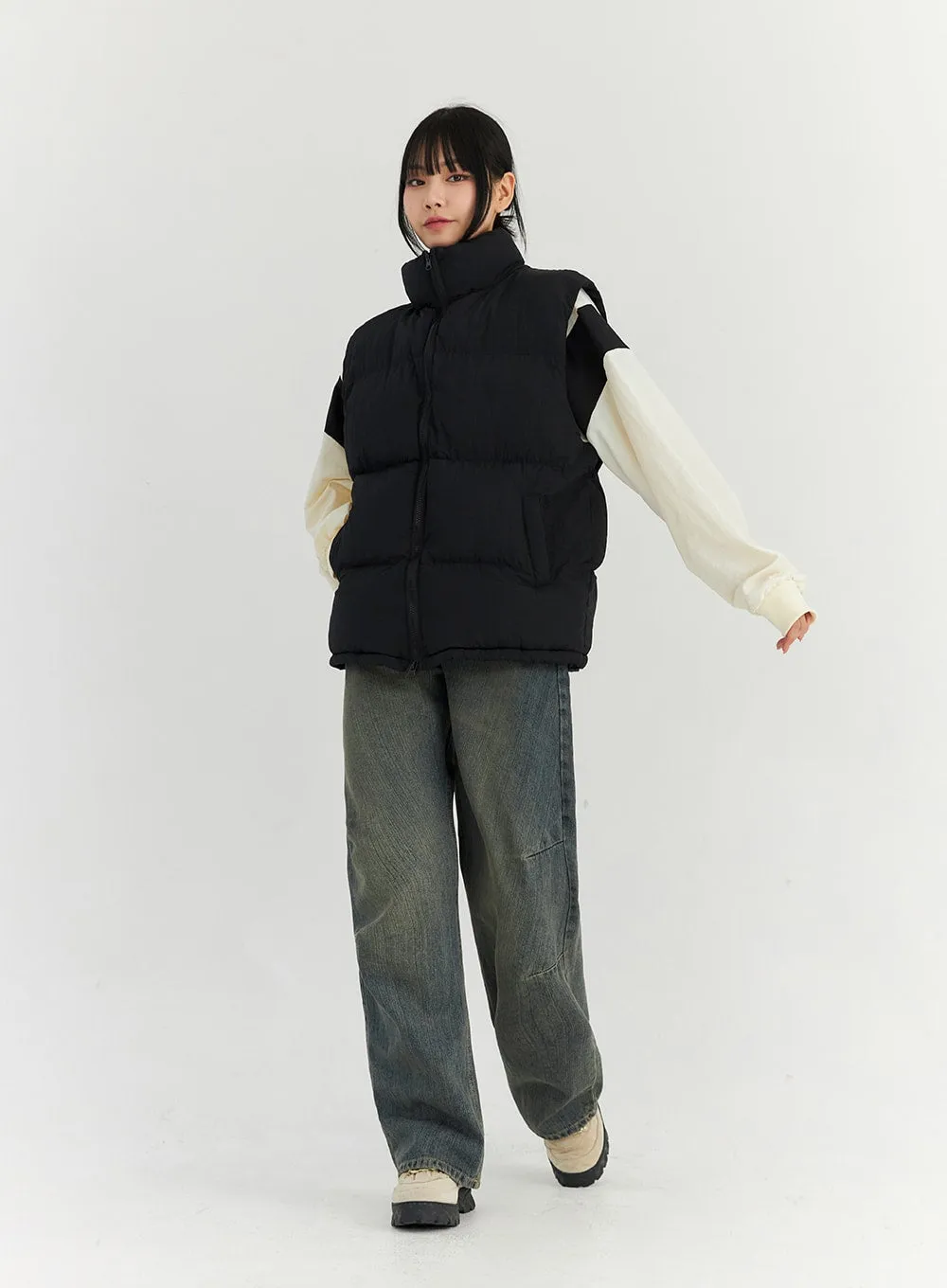 Basic Puffer Vest (UNISEX) CN309