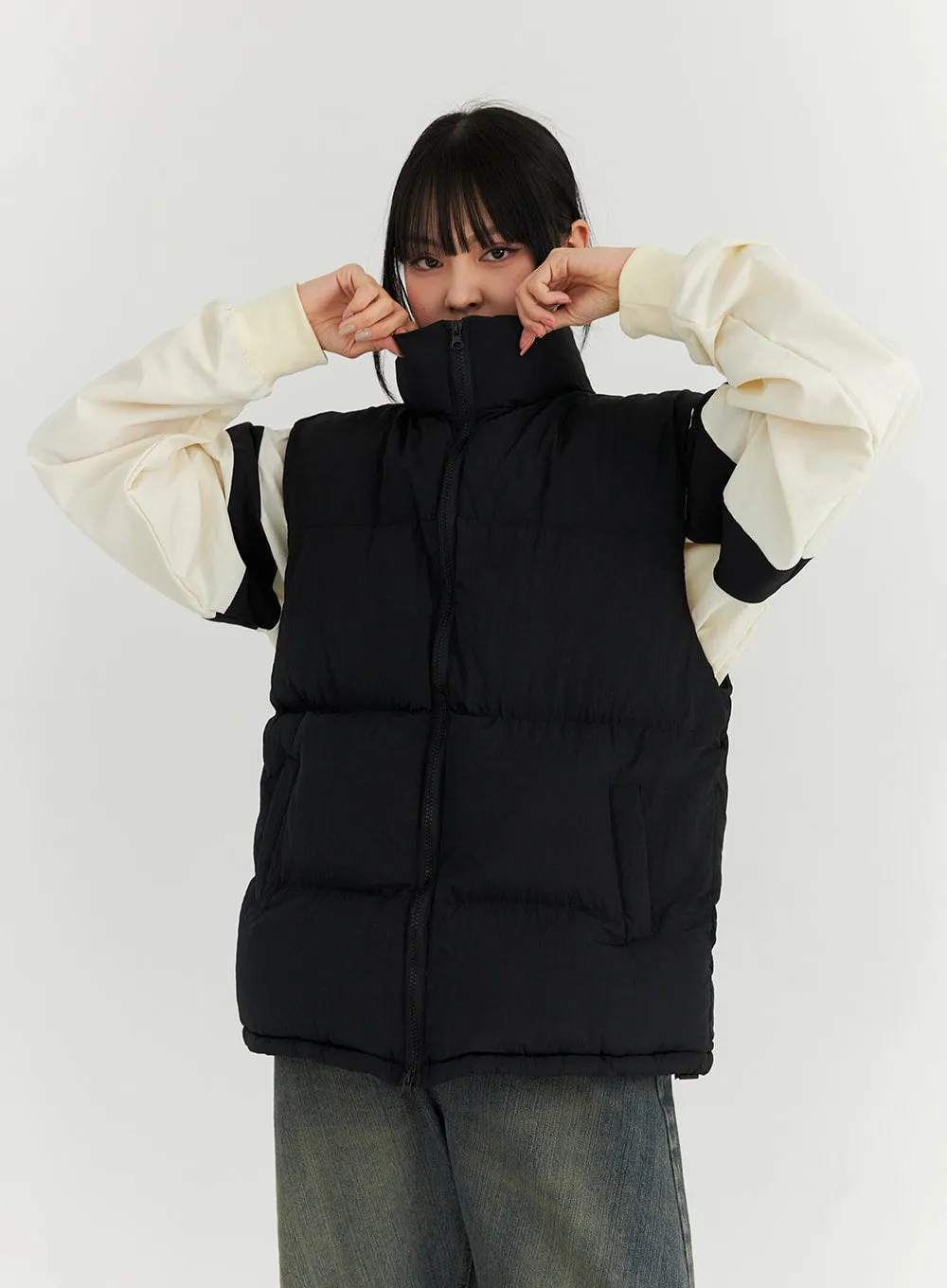 Basic Puffer Vest (UNISEX) CN309