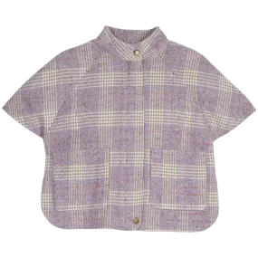 BISBY Cape - Lilac Tweed