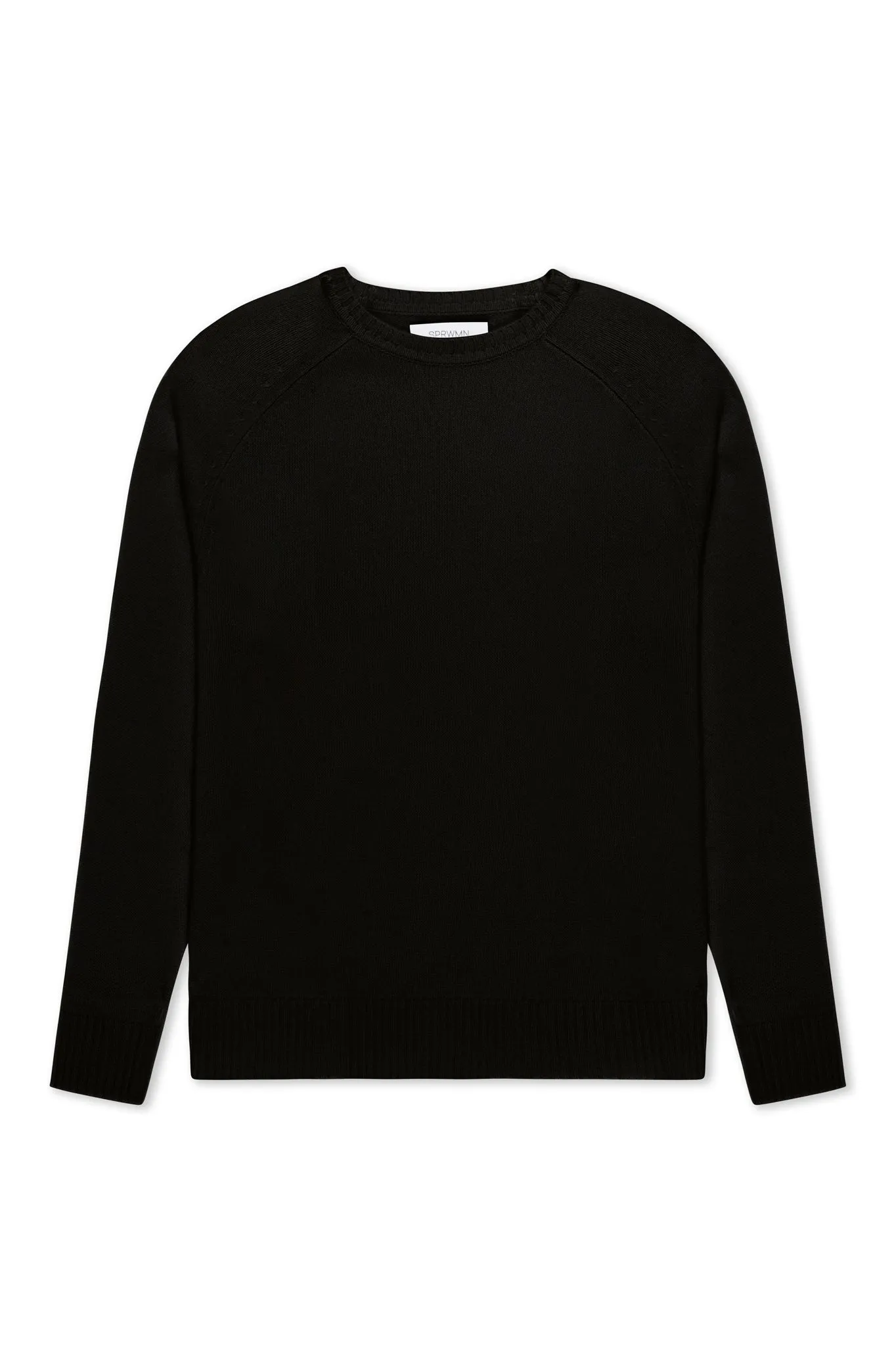 Black Cashmere Boyfriend Sweater