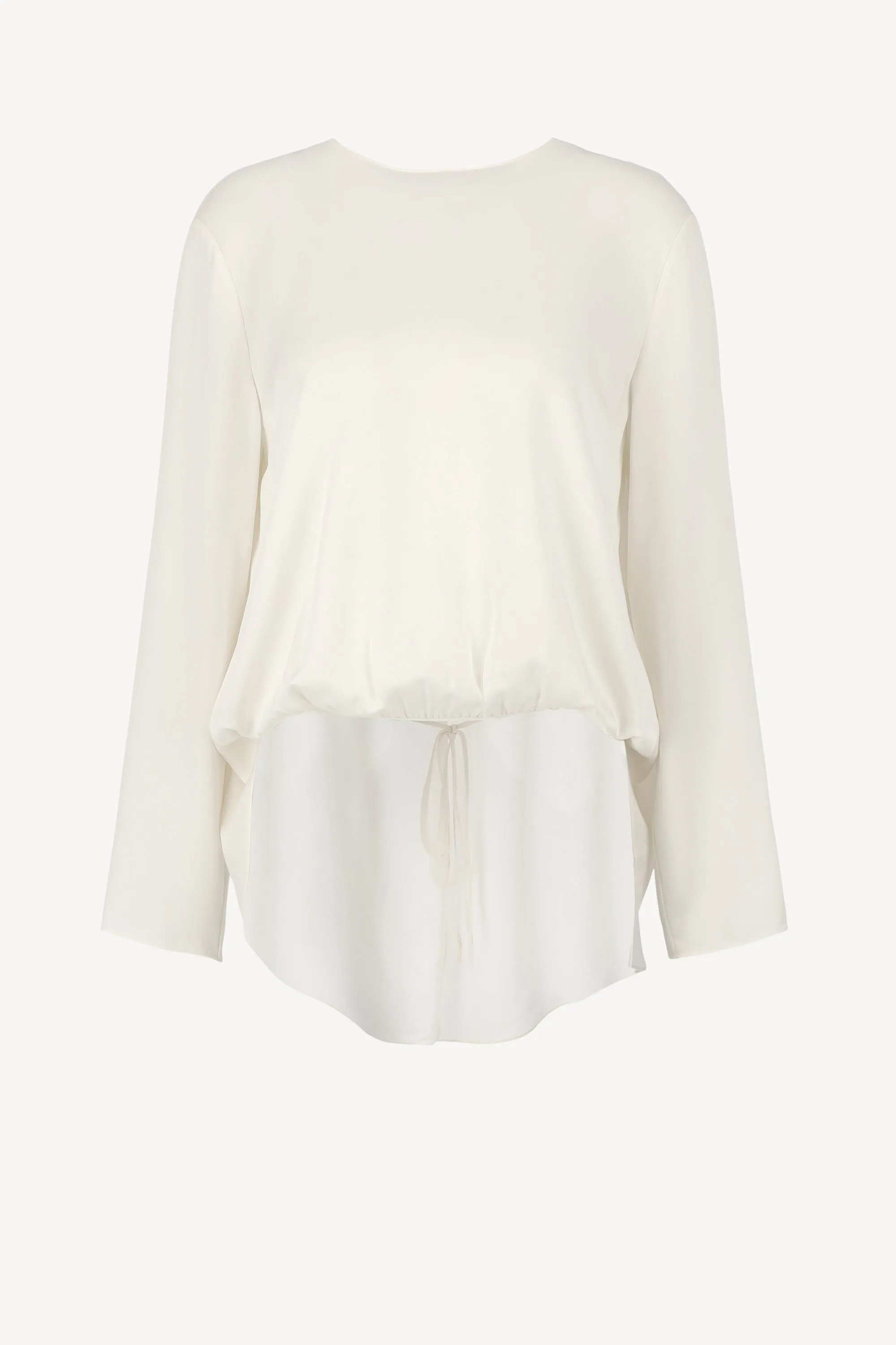 Bluse Cape in Ivory