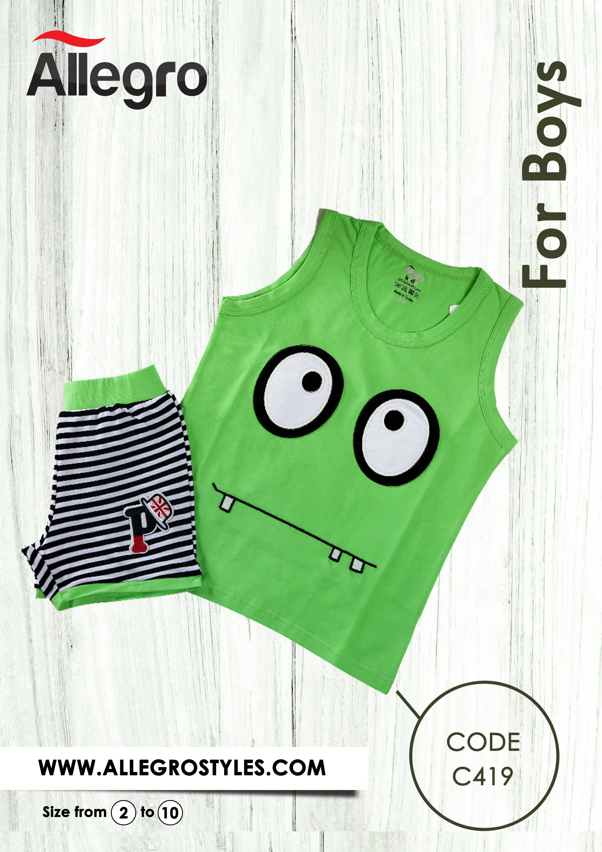 Boys Cotton Set