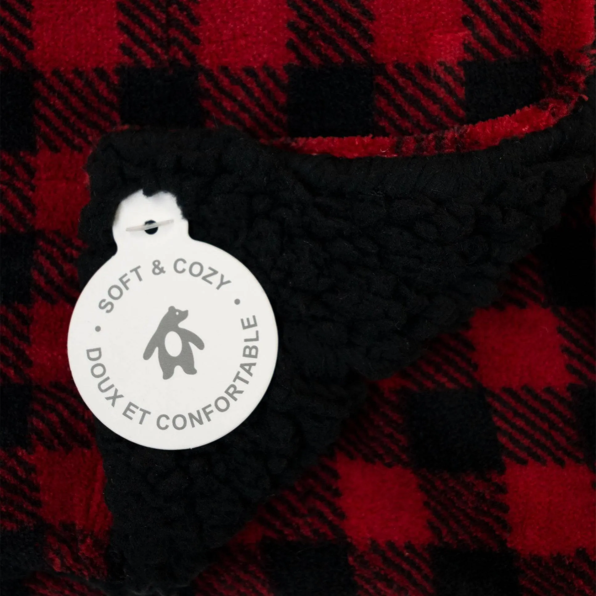 Buffalo Plaid Fleece Blanket