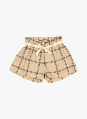 Buho Cotton Check Shorts