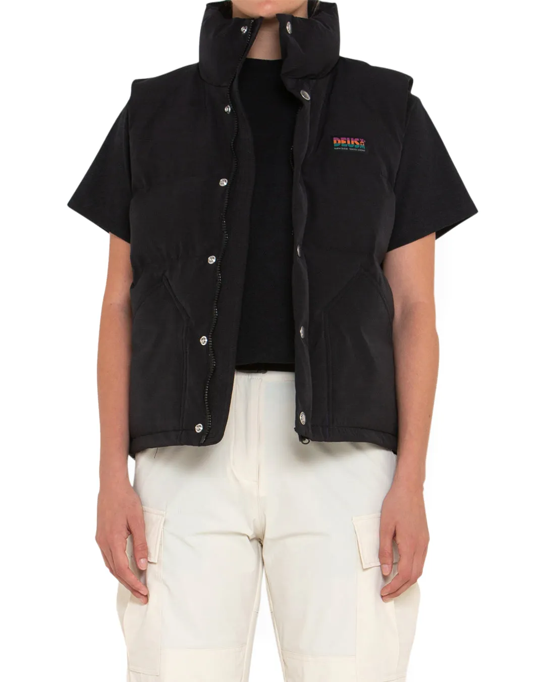 Cadettes Puffer Vest - Black