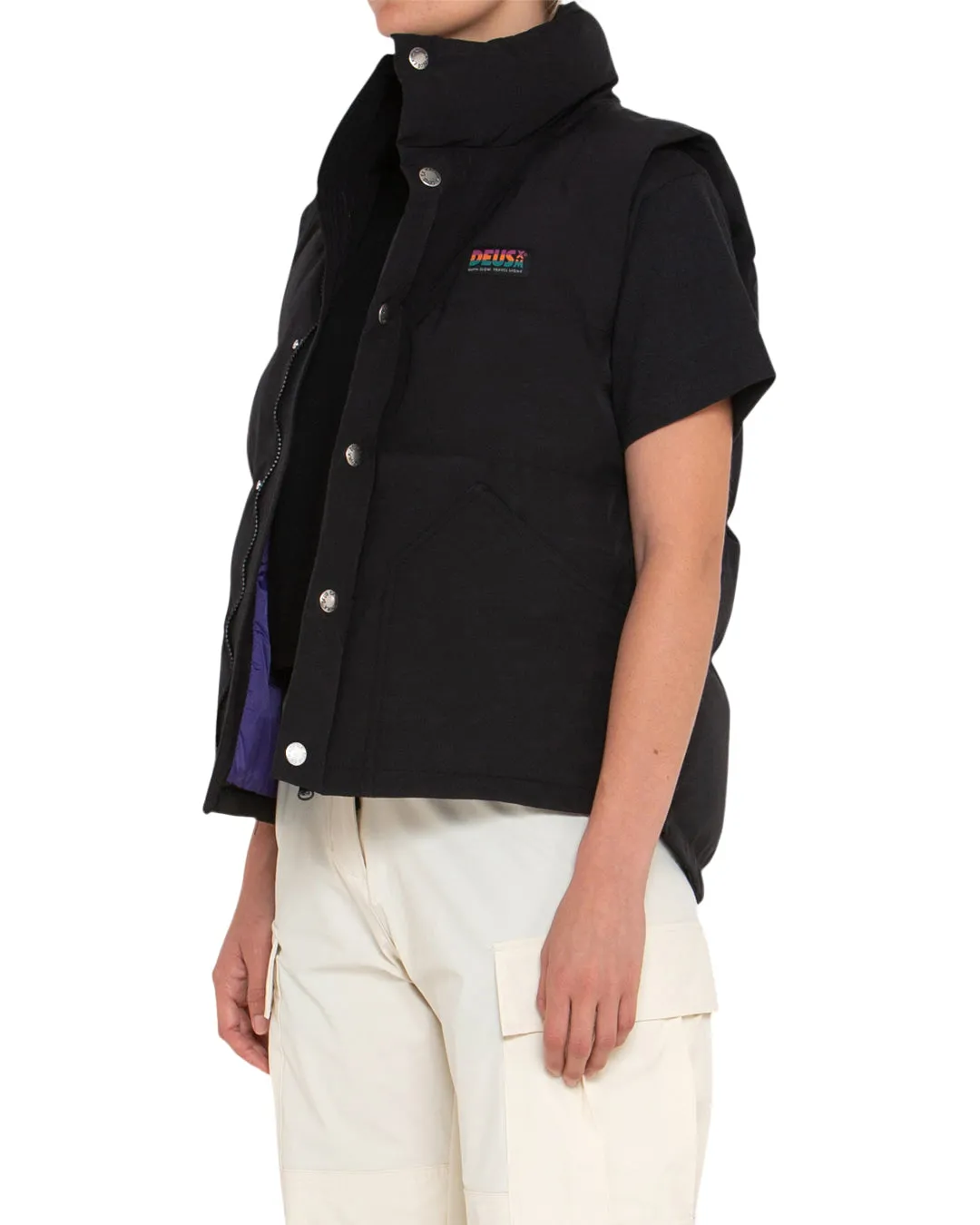 Cadettes Puffer Vest - Black