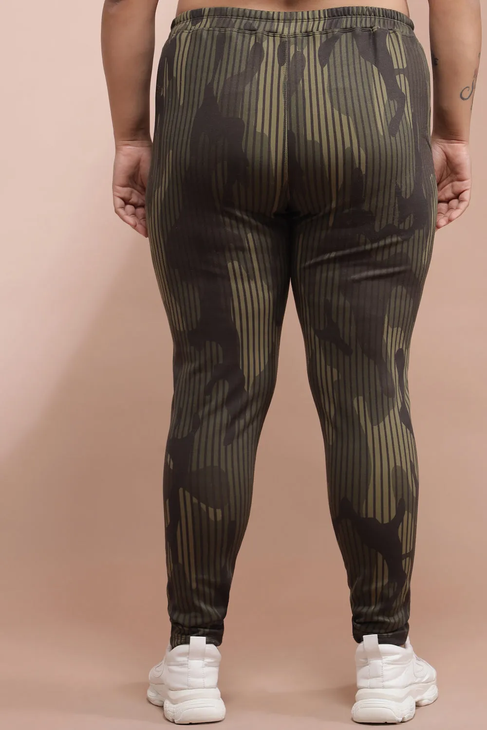 Camouflage Warm Winter Fleece Leggings