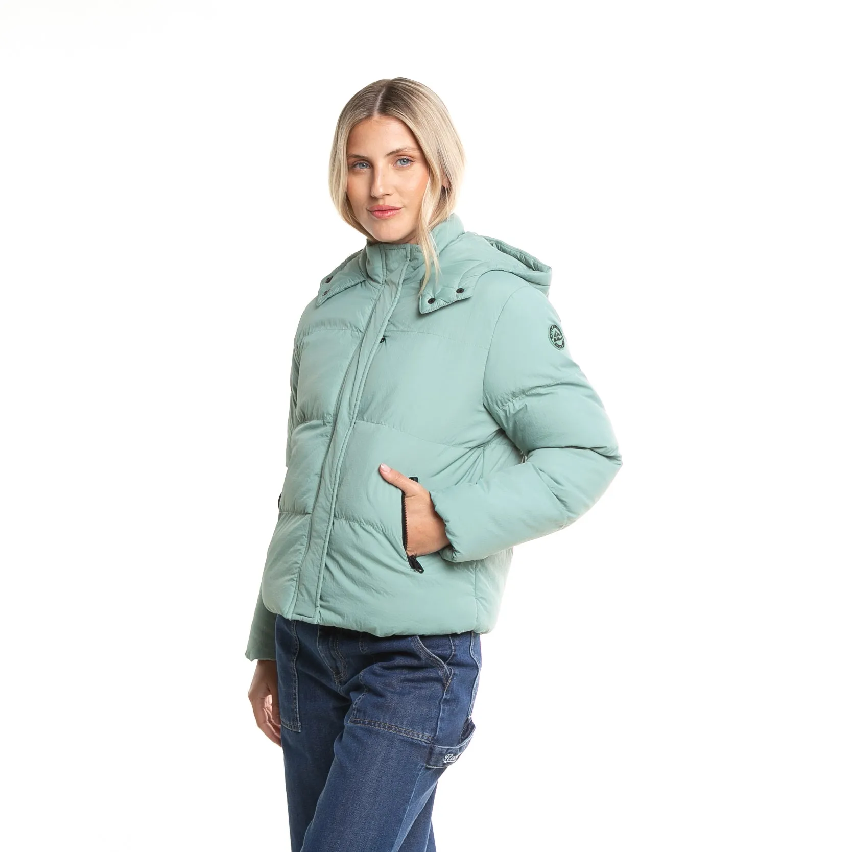 Campera Abrigo Rusty Whisper Puffer Coat Ld