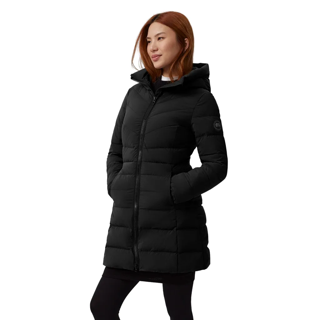 Canada Goose Womens Clair Down Insulated Long Coat – Stylish and Warm Outerwear for Cold Weather