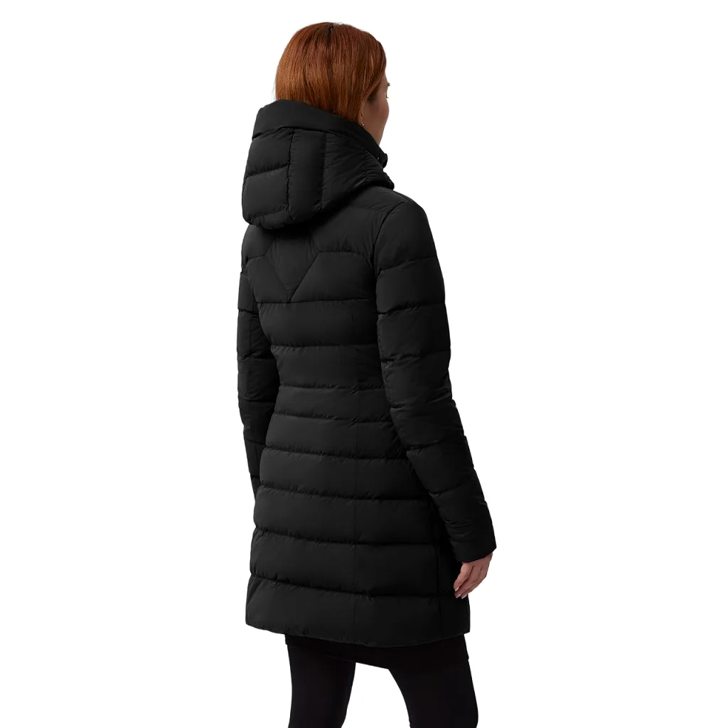 Canada Goose Womens Clair Down Insulated Long Coat – Stylish and Warm Outerwear for Cold Weather