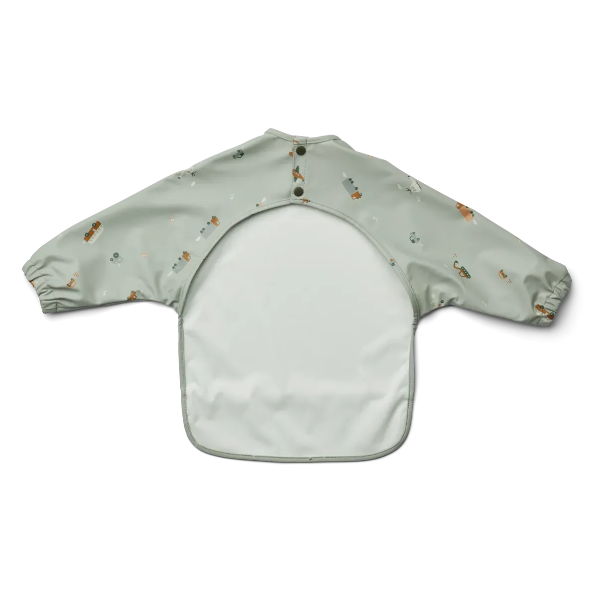 Cape Bib - Merle - Vehicles/Dove Blue Mix