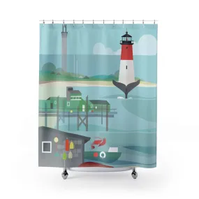 Cape Cod Shower Curtain