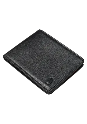 Sleek Black Genuine Leather Wallet – Premium Cape Collection