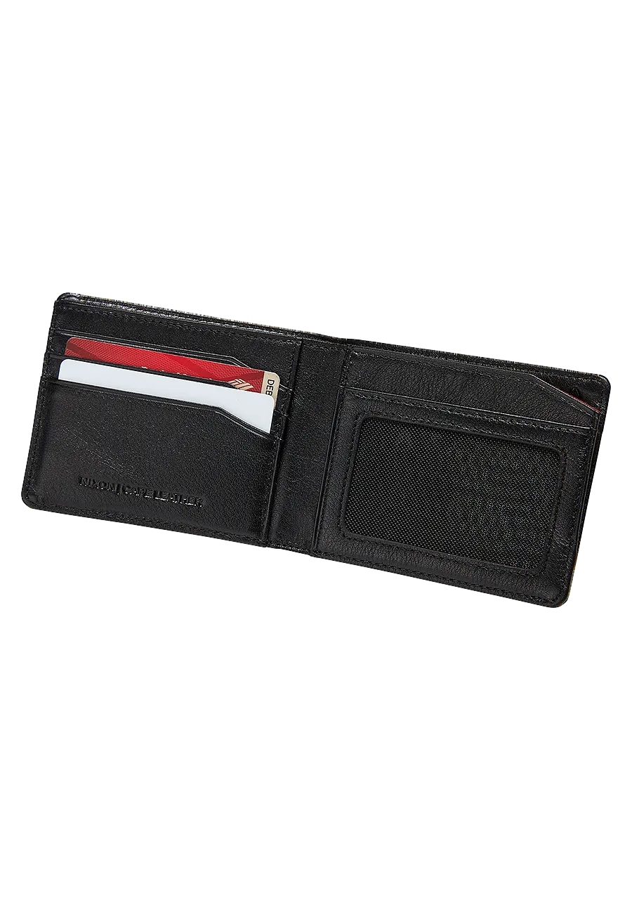 Sleek Black Genuine Leather Wallet – Premium Cape Collection