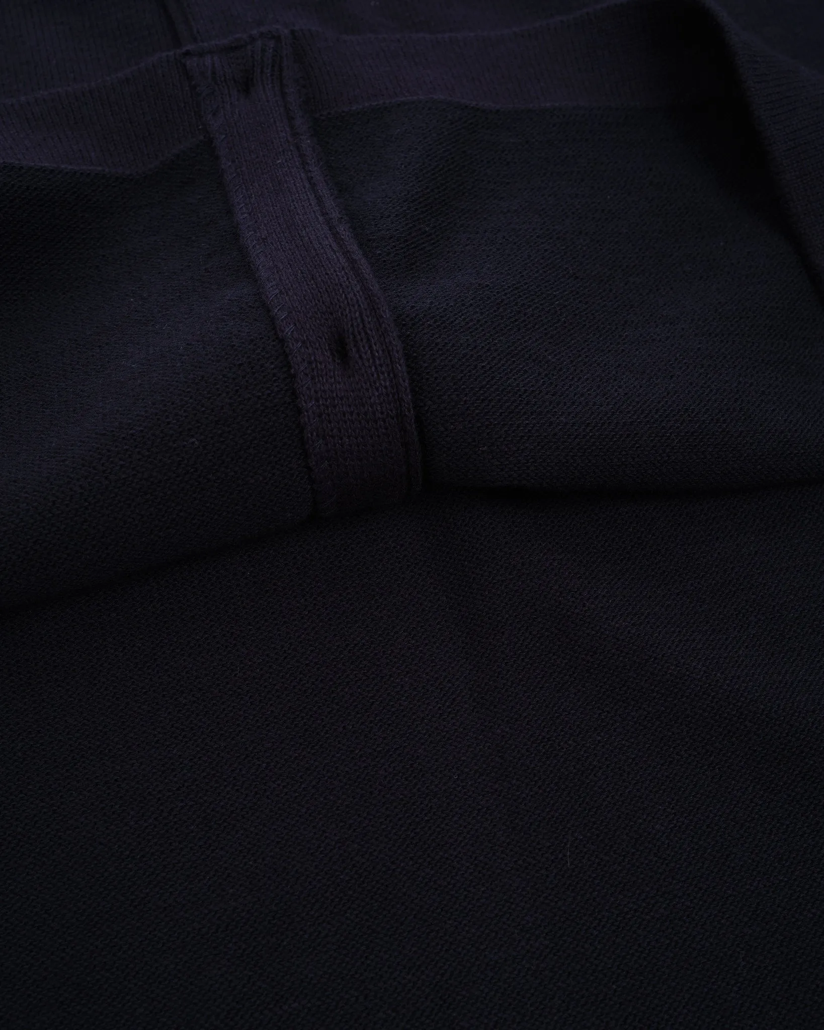 Cotton Cashmere Cardigan Navy