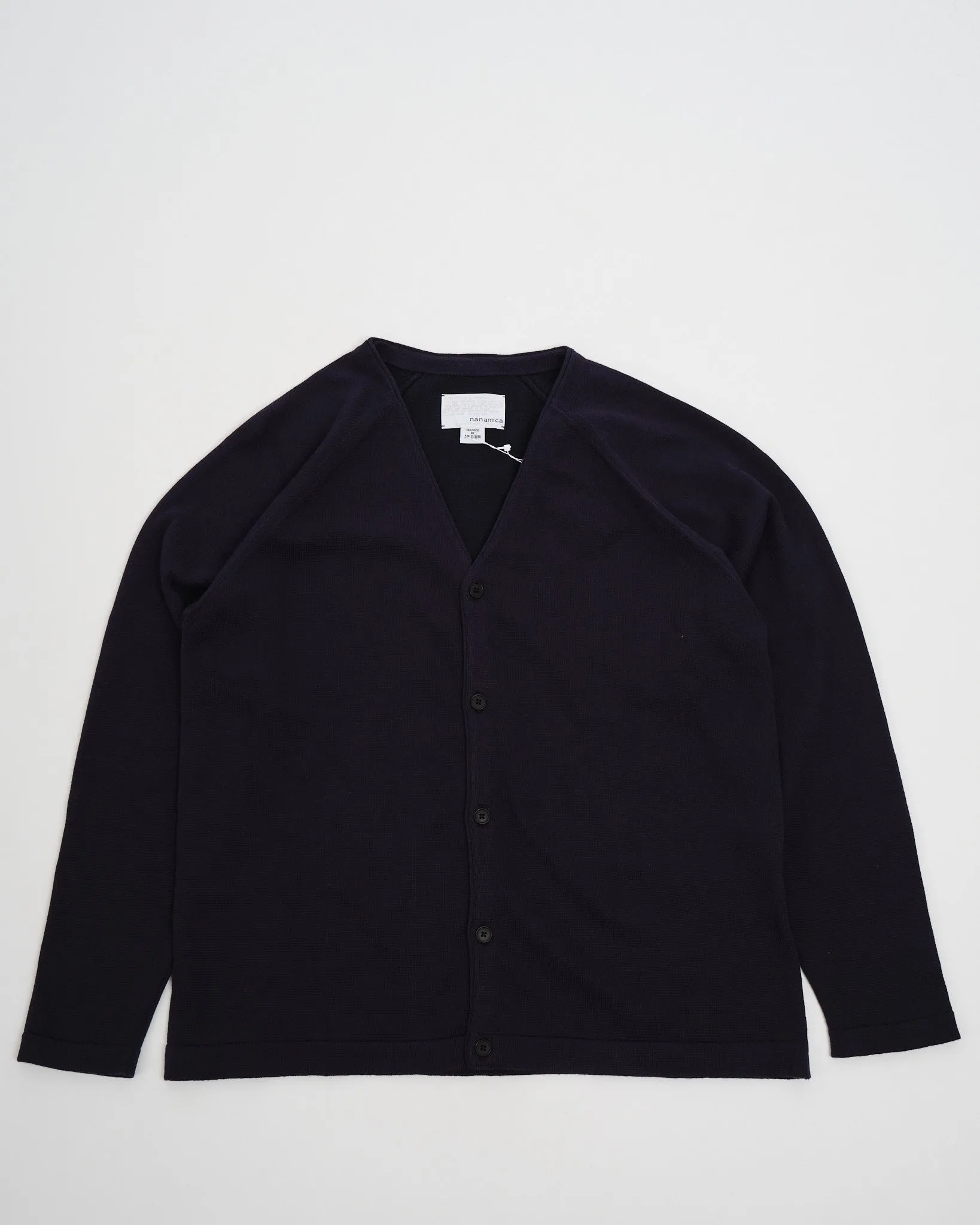 Cotton Cashmere Cardigan Navy