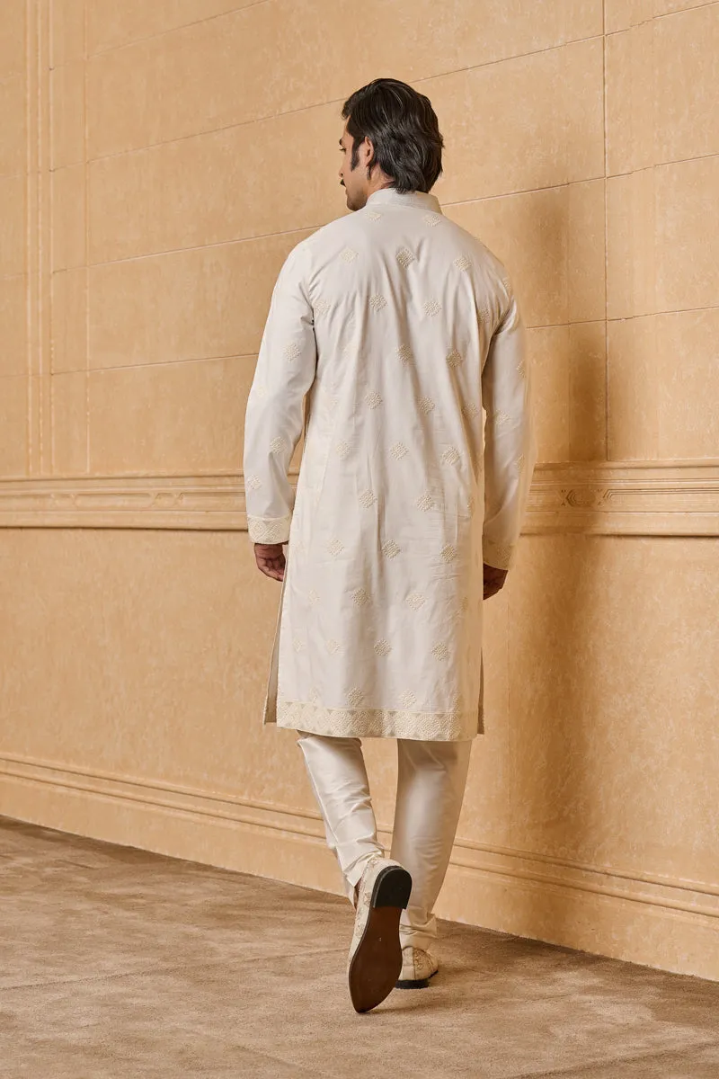 Cotton Embroidered Kurta Set