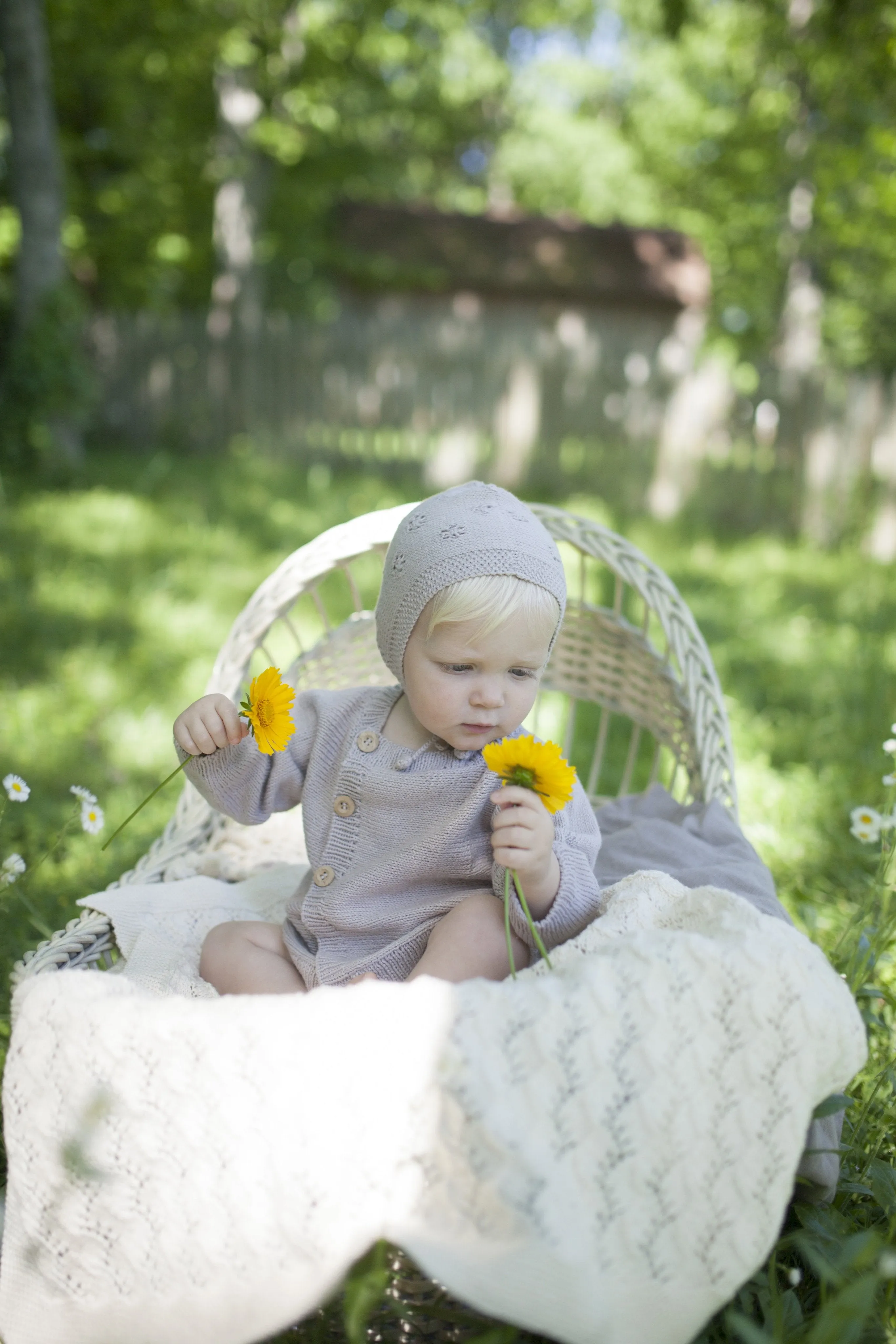 Cotton Fleur Bonnet