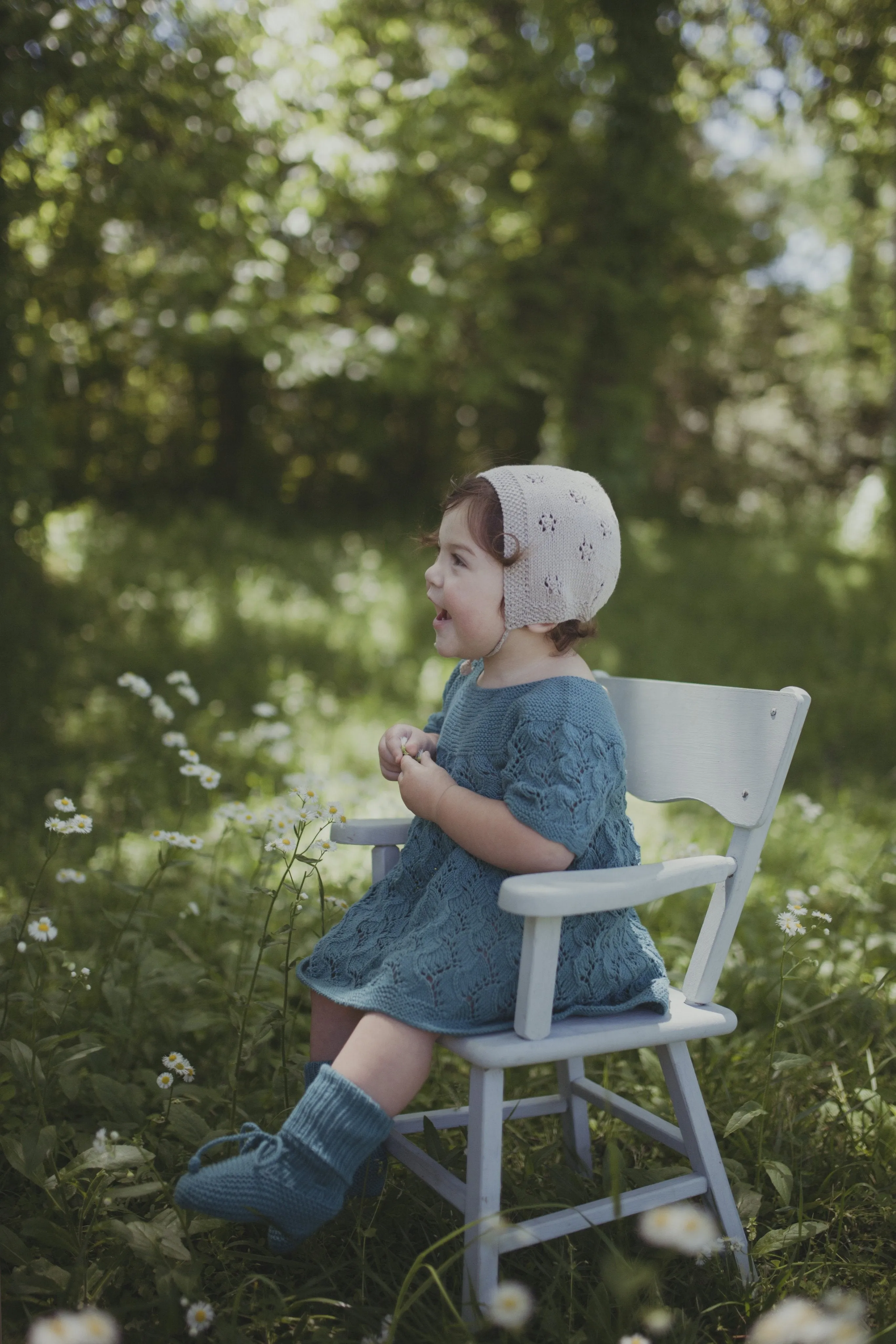 Cotton Fleur Bonnet