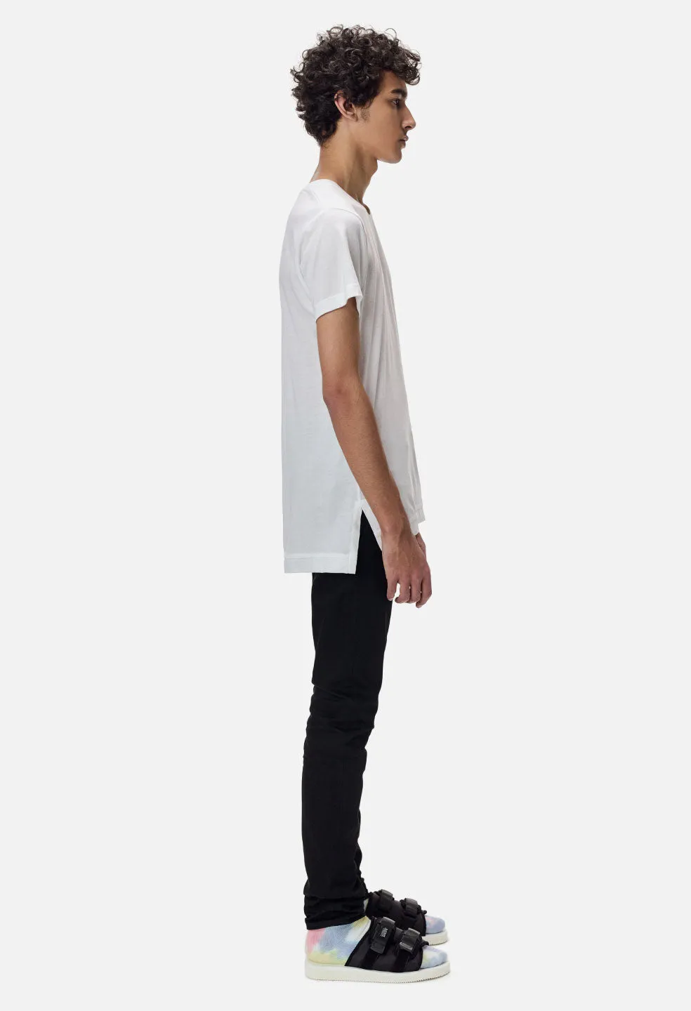 Cotton Mercer Tee / White