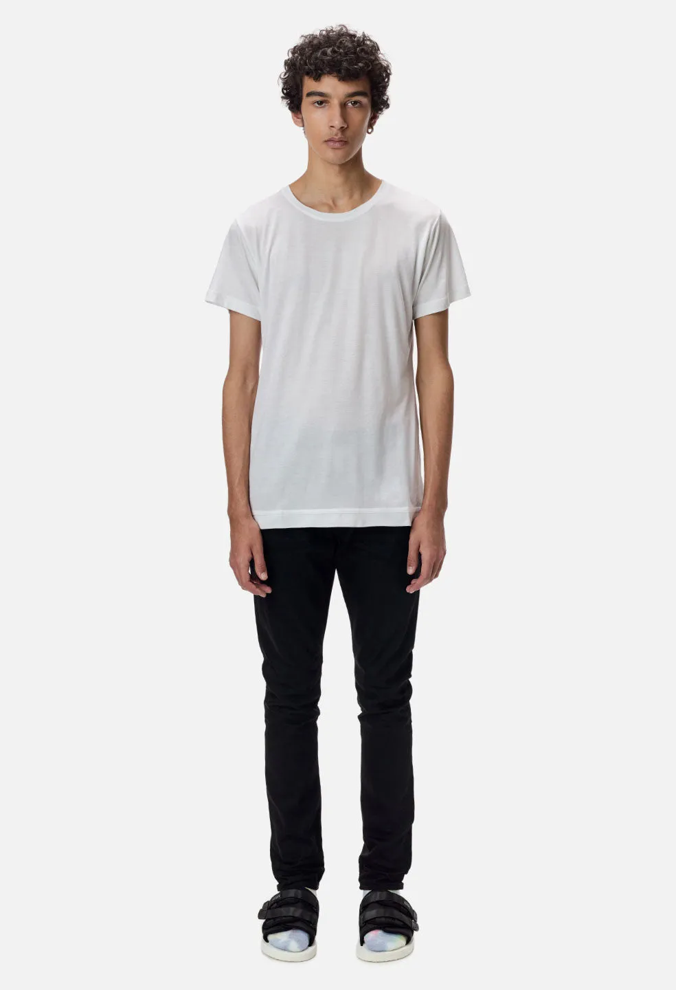 Cotton Mercer Tee / White