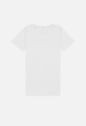 Cotton Mercer Tee / White