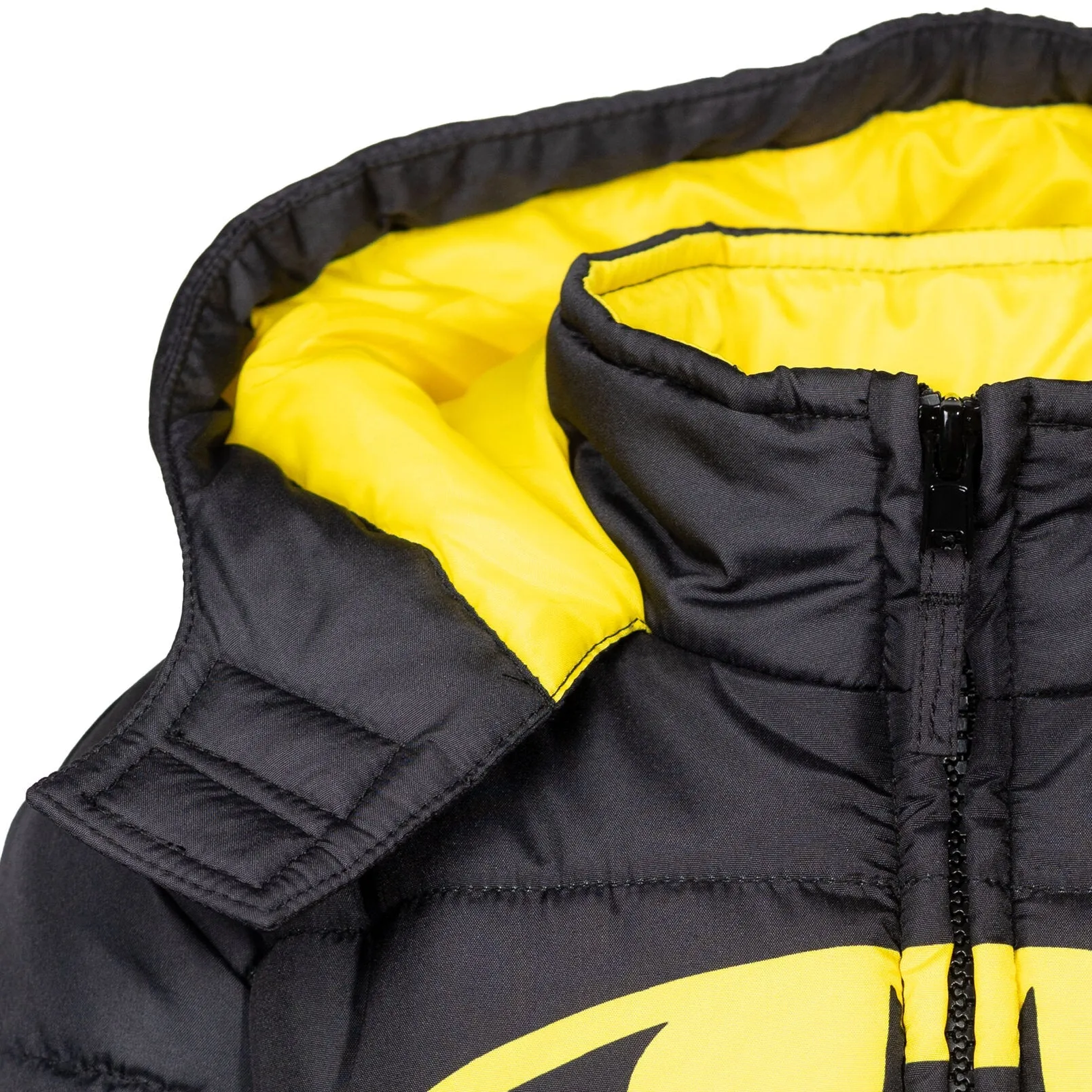 DC Comics Justice League Batman Zip Up Winter Coat Puffer Jacket