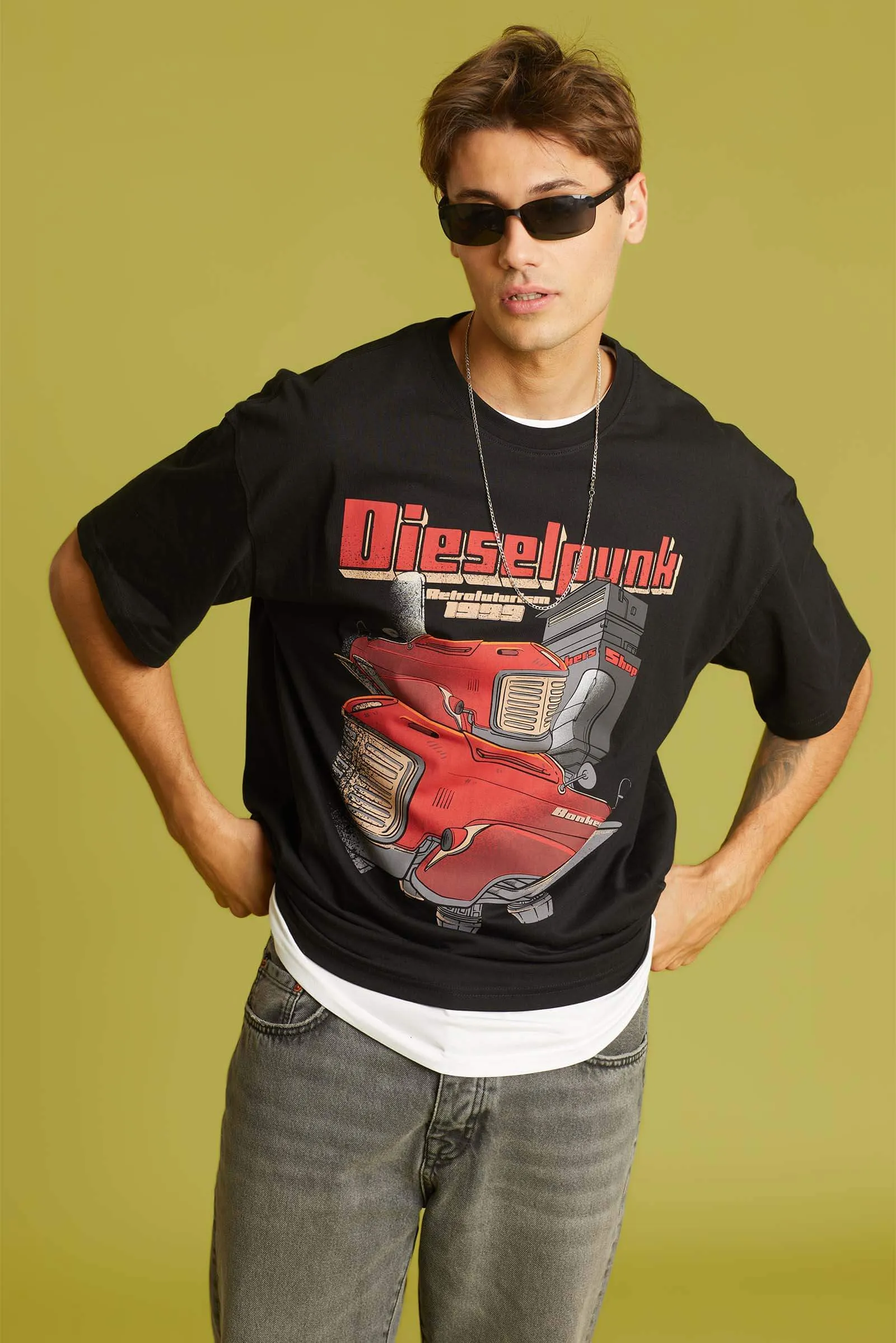 Diesel Punk Oversized T-shirt