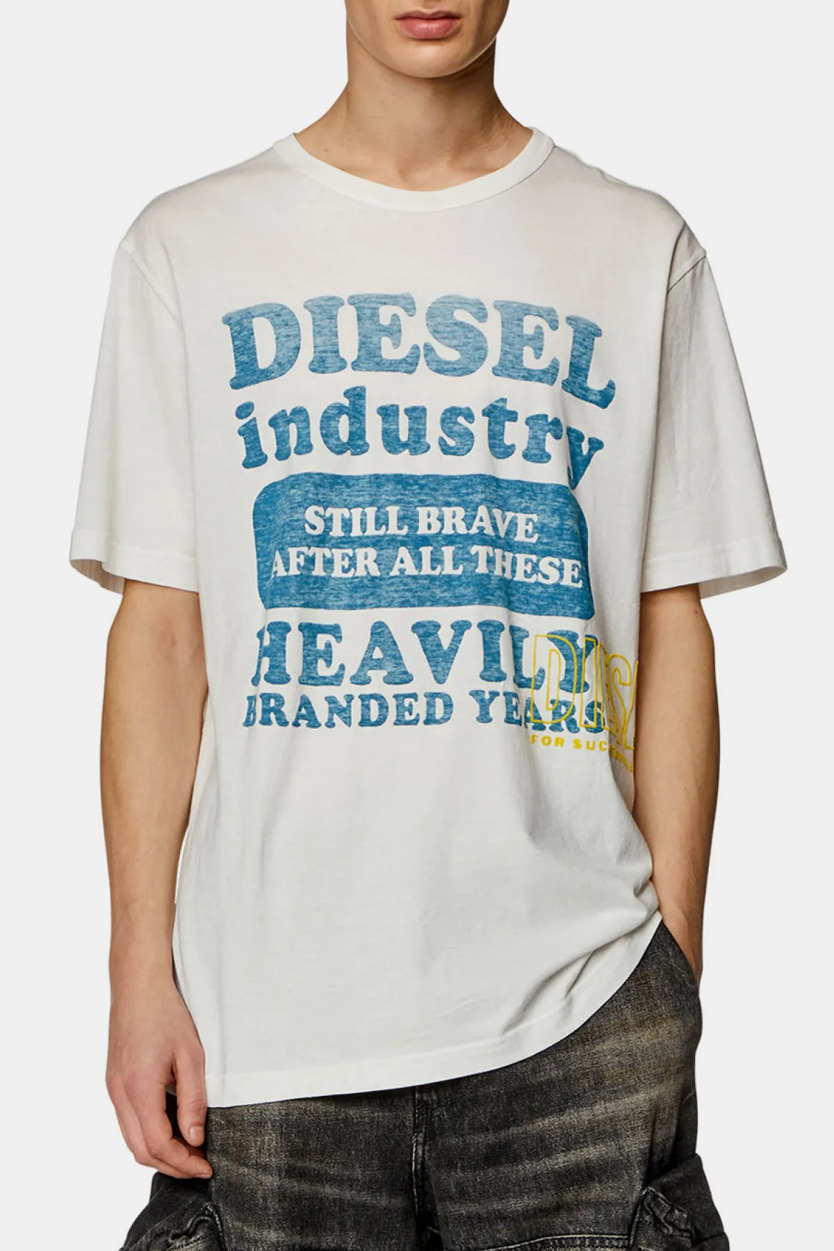 DIESEL T-JUST-N9 Tee - White