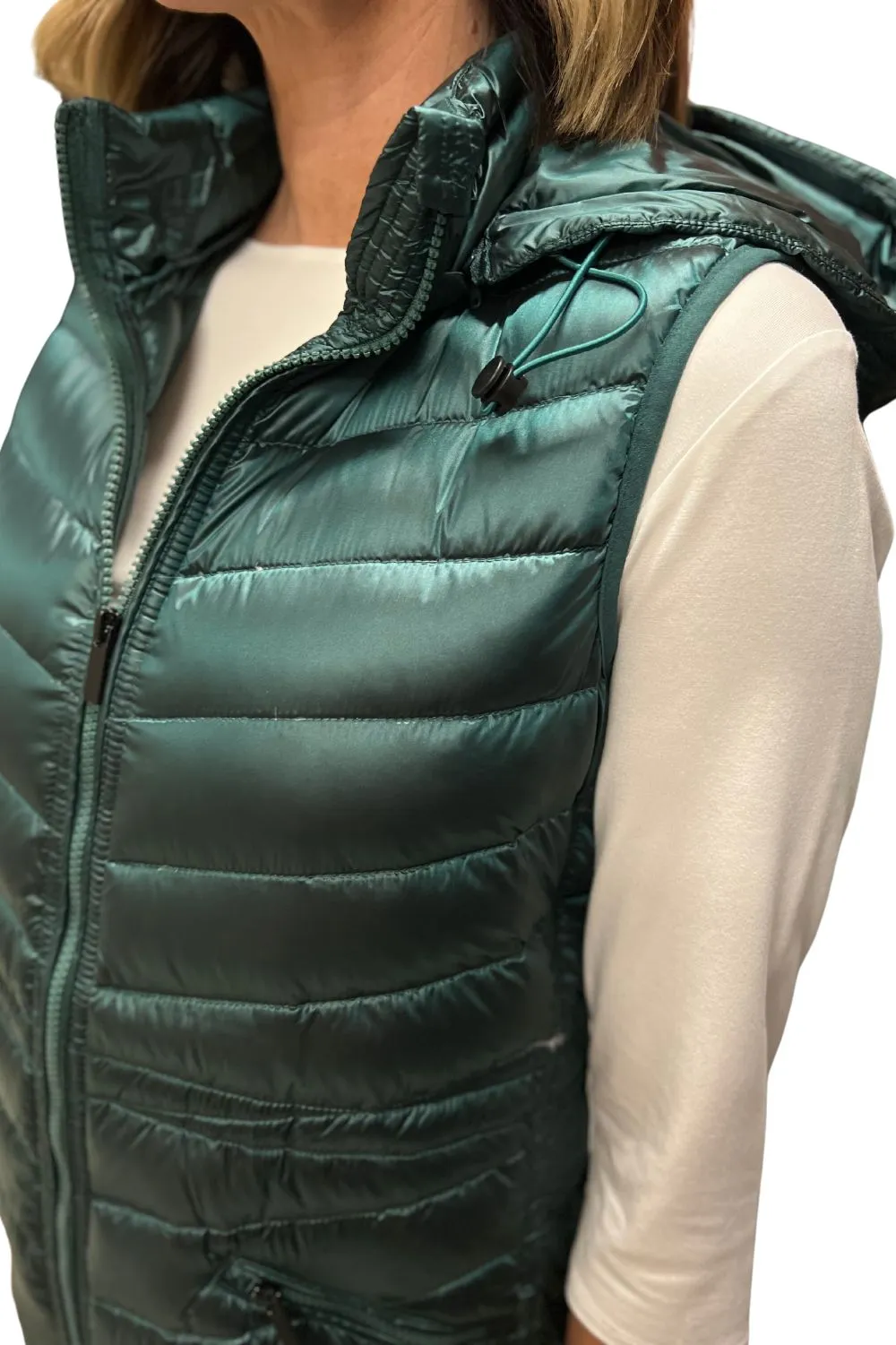 Down Filled Puffer Vest | Basil