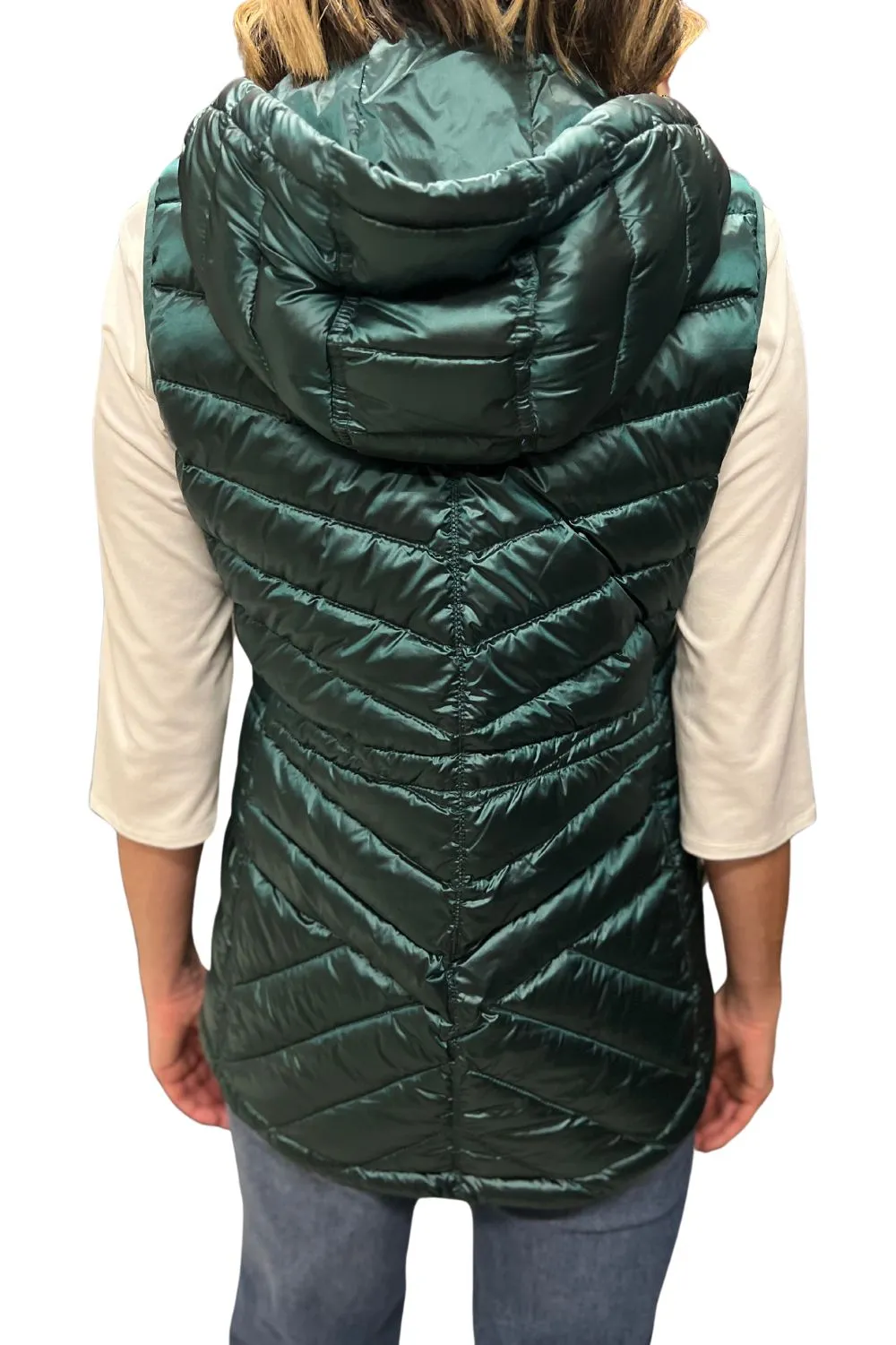 Down Filled Puffer Vest | Basil