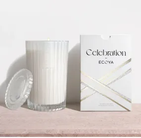 Ecoya Celebration Candle - Musk & Warm Vanilla