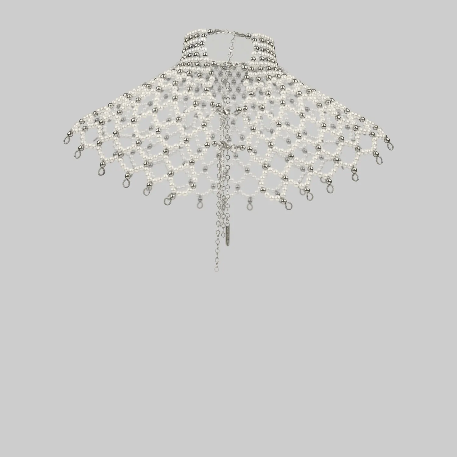 Freja Cape in Pearl