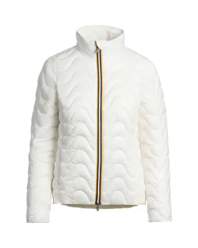 Giacca Donna K-Way Violette Eco Warm Bianco