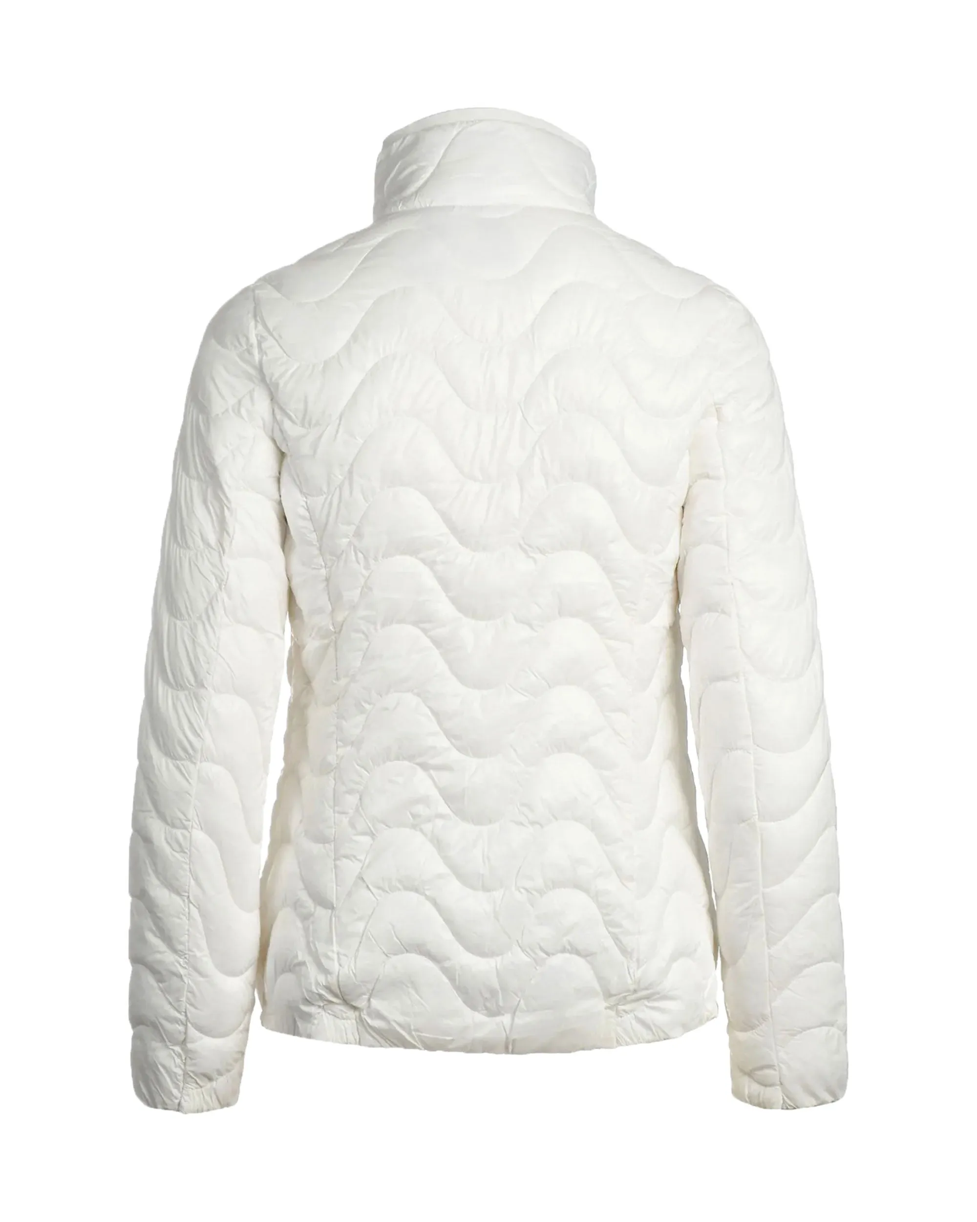 Giacca Donna K-Way Violette Eco Warm Bianco