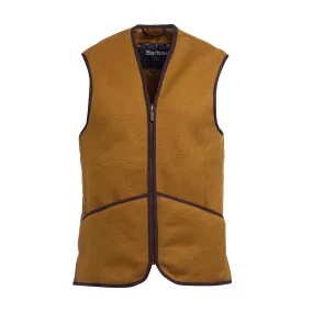 Gilet Barbour Warm Pile Waistcoat / Zip-In Liner Marrone