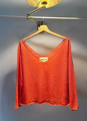 Glou Tomato Short Sweater