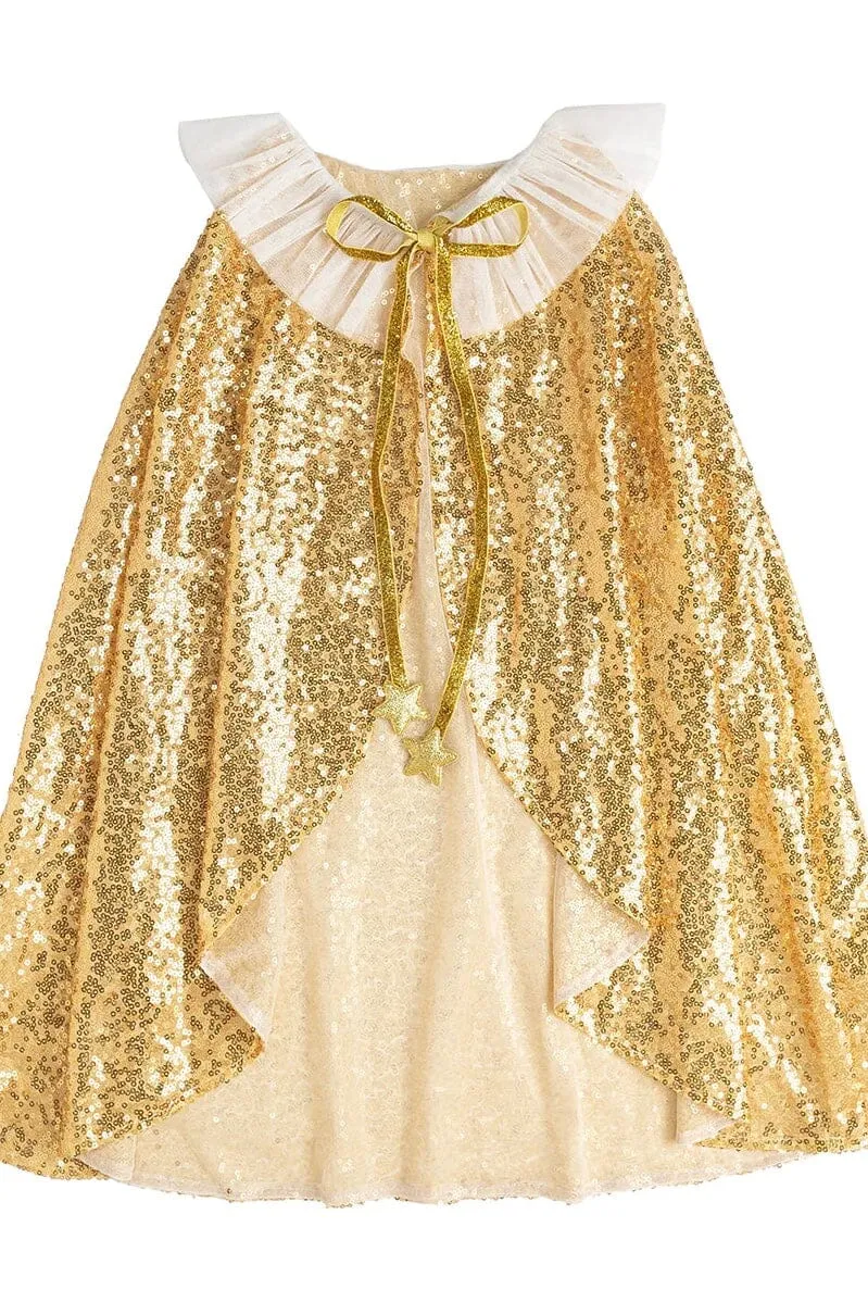 Gold Sequin Cape