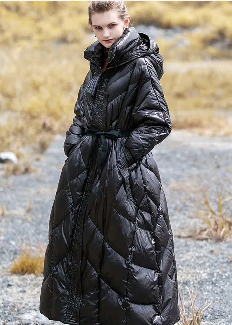 Sure! Here’s an optimized title for your e-commerce product:

Womens Long Hooded Fit & Flare Down Puffer Coat - Stylish and Warm Winter Jacket

Feel free to adjust any part of it according to your branding or keyword preferences!