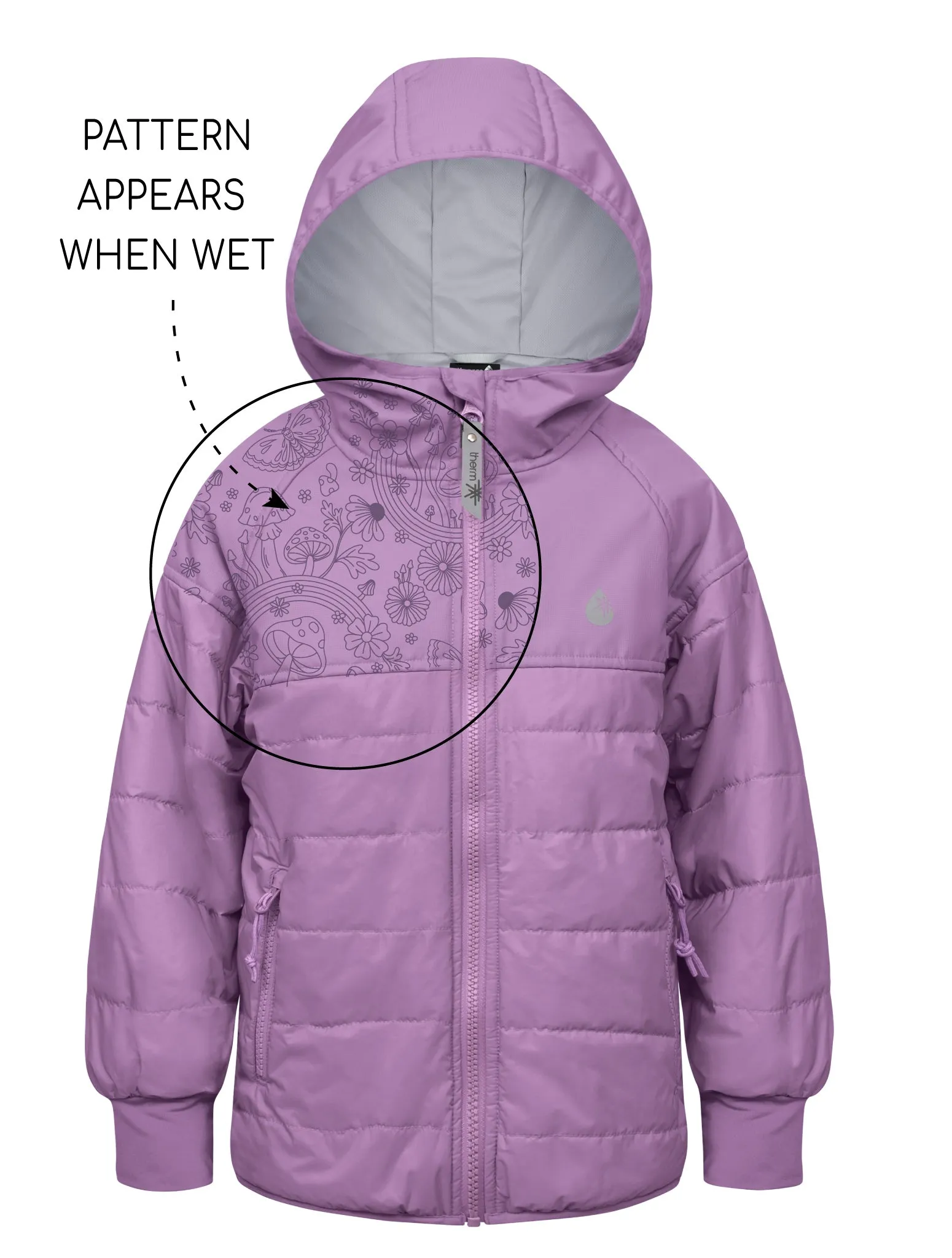 Hydracloud Puffer Jacket - Dusty Lavender