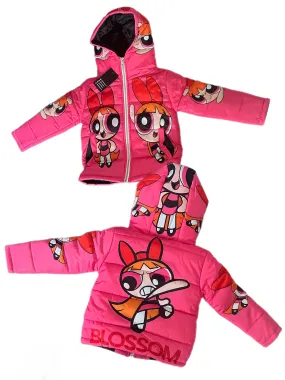 Kids power puffer pink puffer